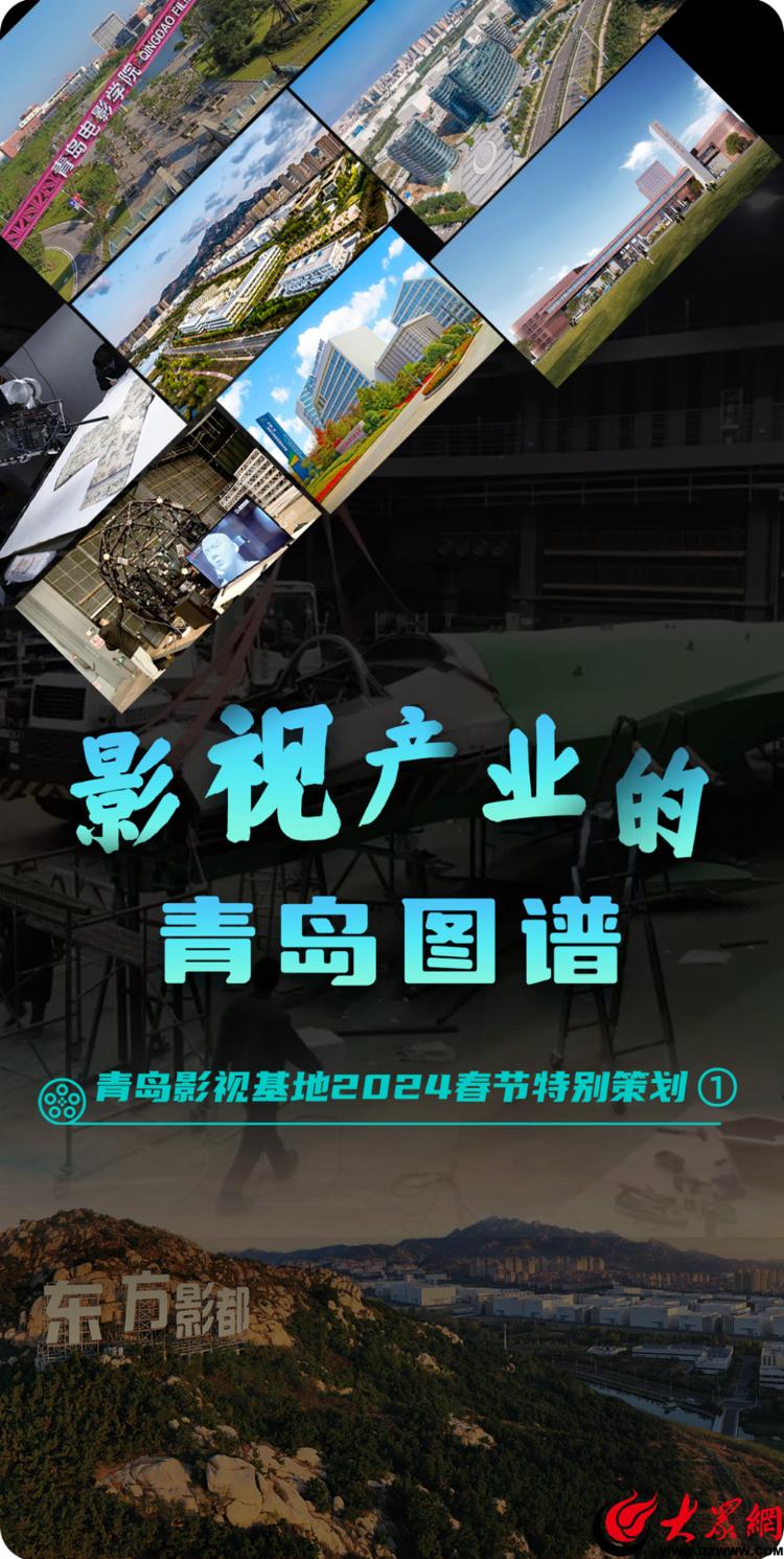 青岛影视基地2024春节特别策划 光影筑梦，绘就影视产业的青岛图谱